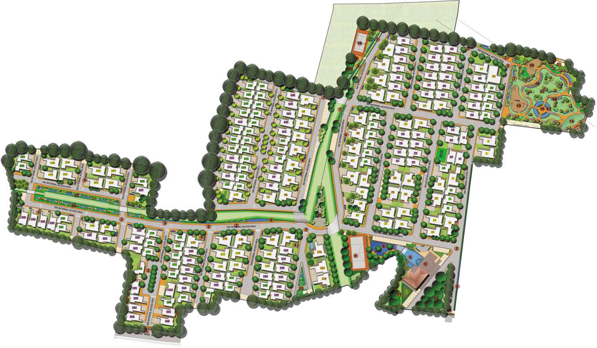 Purva Sparkling Springs Master Plan